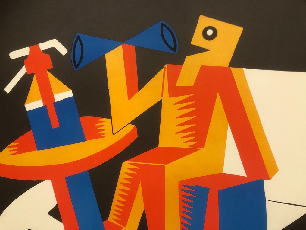 Fortunato Depero - Bitter Campari (linen backed on canvas) - 1980s #3.2