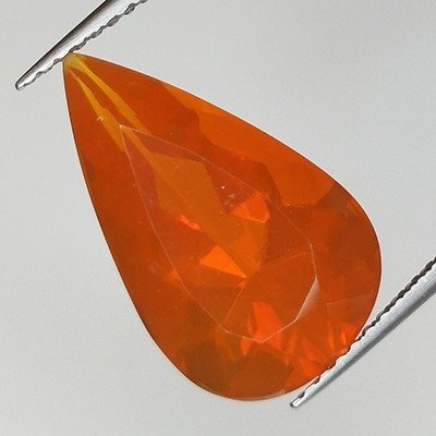 Orange Fire Opal  - 4.37 ct - Instituto Gemólogico Español (IGE) #2.1