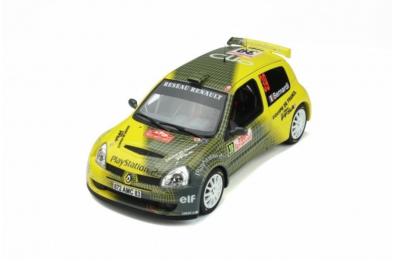 Otto Mobile 1:18 - 模型跑车 - Renault Clio Super1600 Rallye Montecarlo 2004 Bernardi - OT389 #3.2