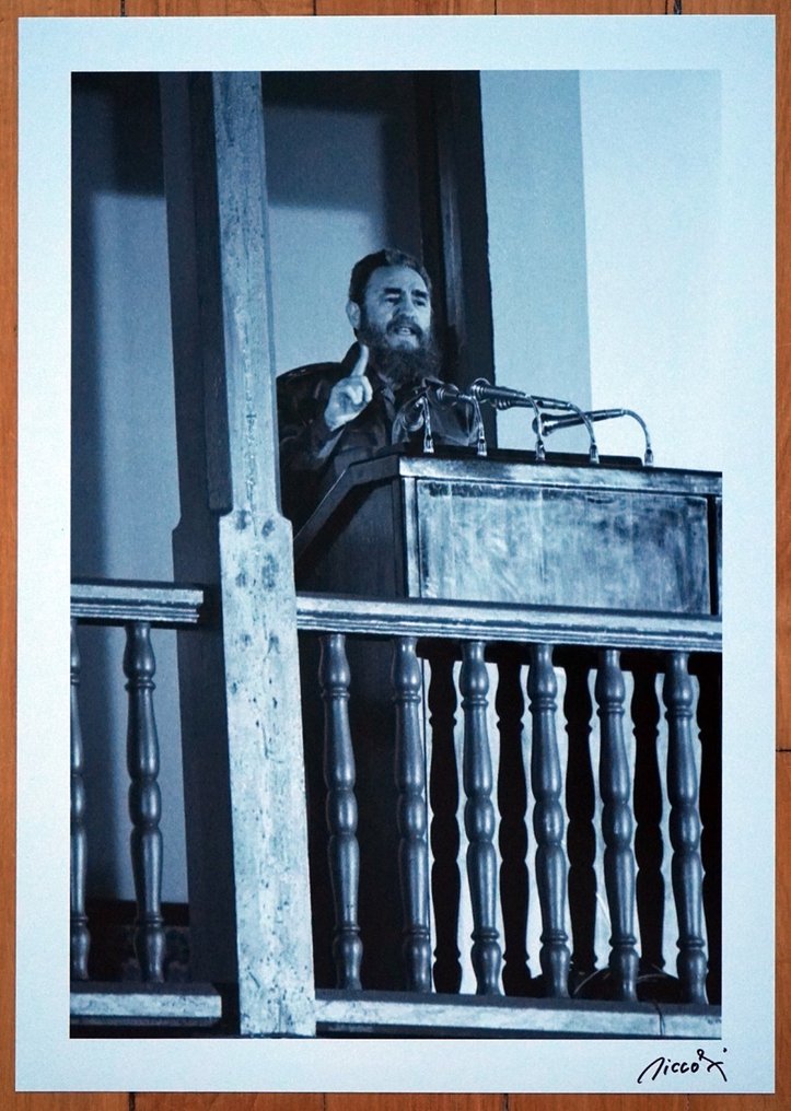 Patrick Siccoli - Fidel Castro, Santiago de Cuba, 1983. #1.0