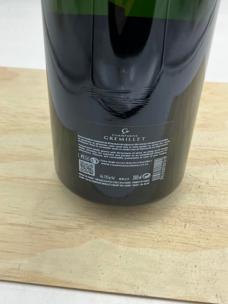 Gremillet, selection - Champagne - 1 Double Magnum/Jeroboam (3.0L) #2.1