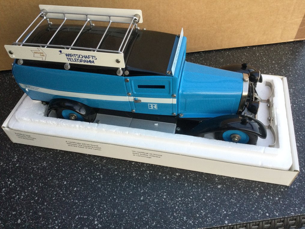 Märklin - Tin toy - Märklin 1101 Geldtransporter - Germany #4.3