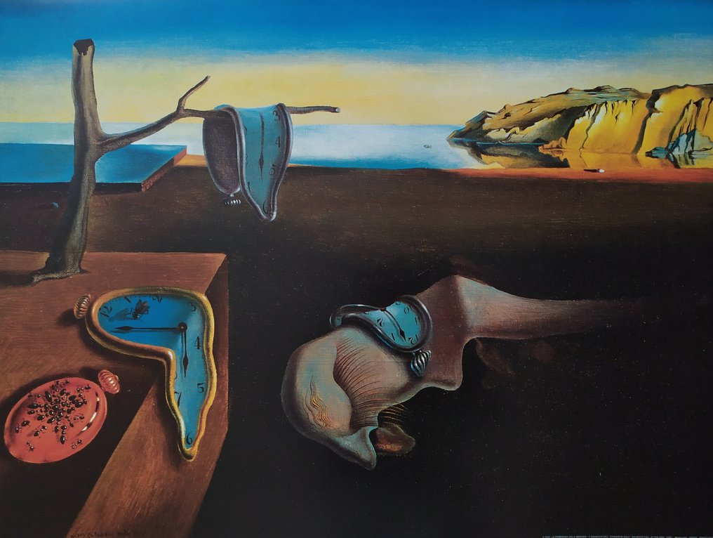 Salvador Dalí (1904-1989) (after) - "The Persistence of Memory, 1931 " - (60x80cm) #1.0