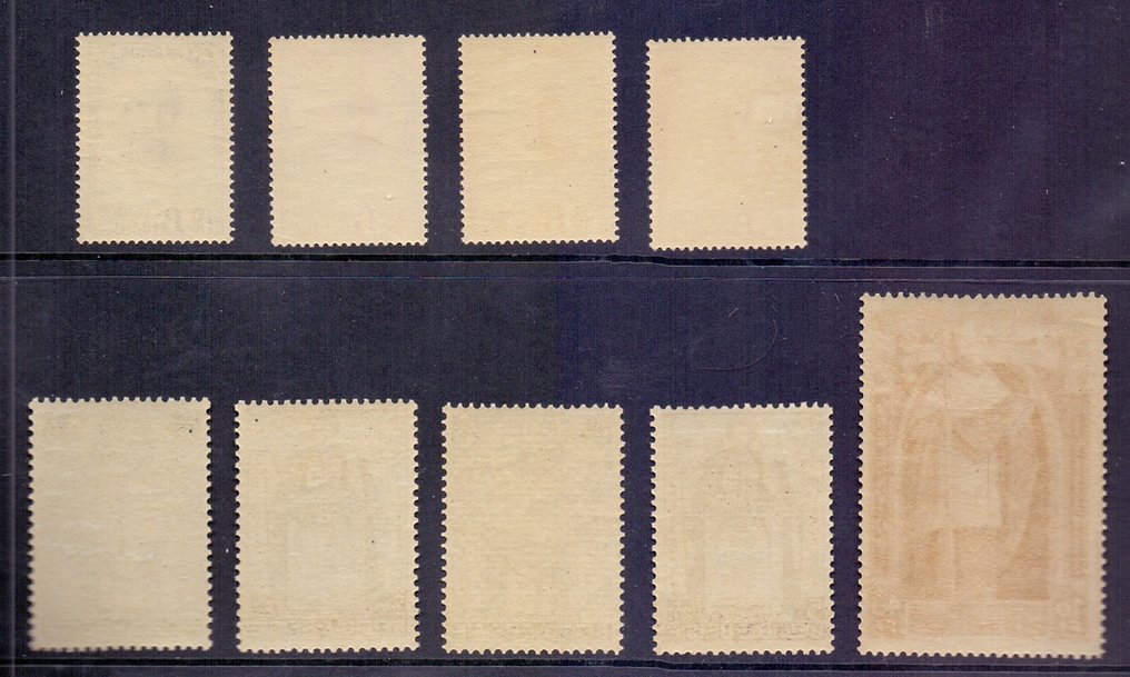 Belgien 1932 - POSTFRIS - Kardinal Mercier: vollständige Reihe - OBP/COB 342/50 #1.0