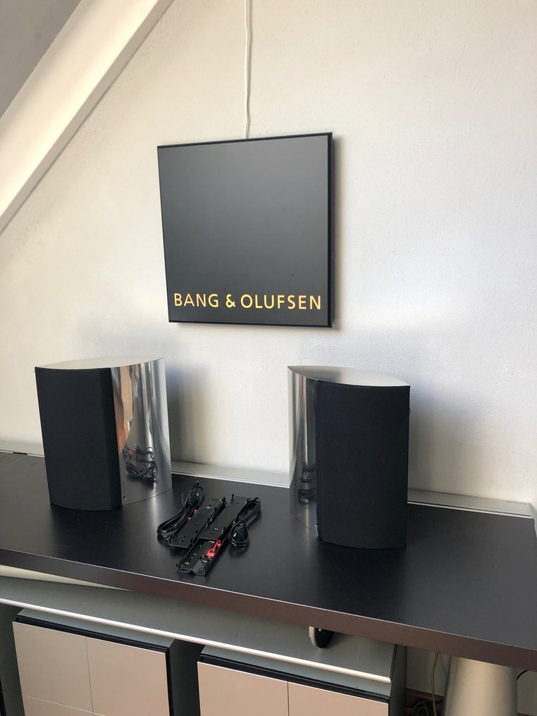 Bang & Olufsen Dawid Levis - BeoLab 4000 MK2 - Sølv Sort - linje til streaming Aktivt højttalersæt #1.0