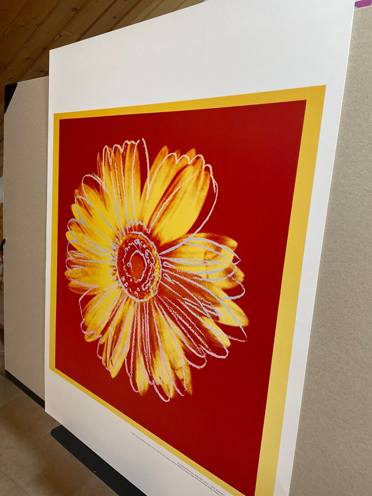 Andy Warhol (1928-1987) - “Daisy Red, 1982” #2.1