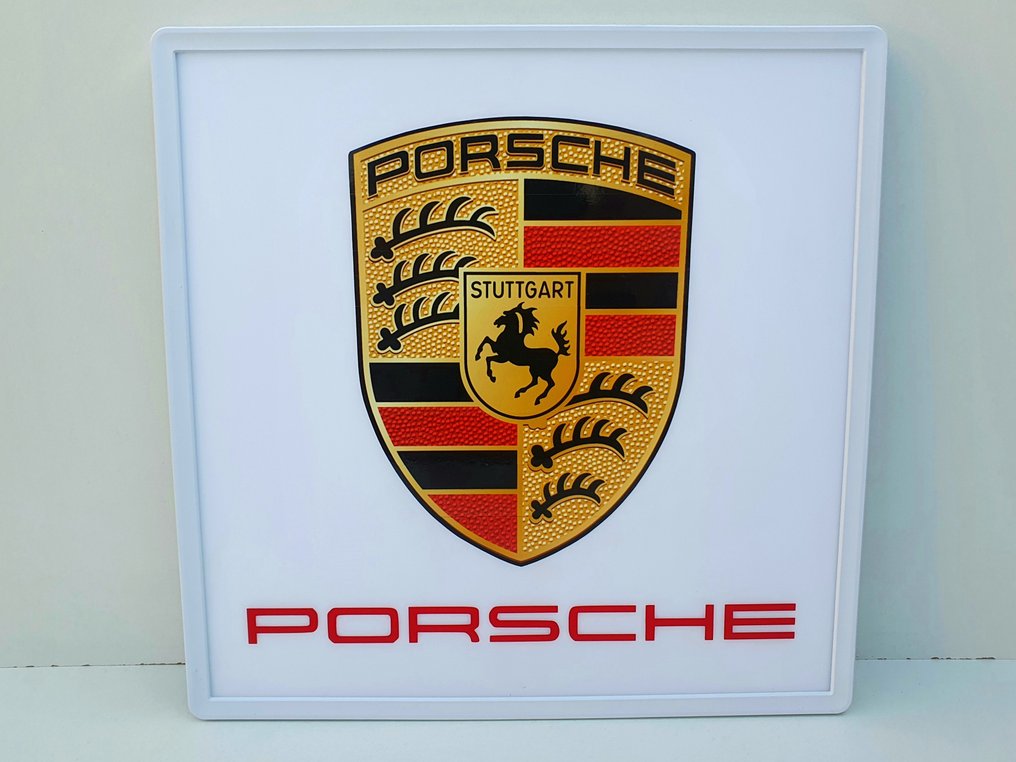 保时捷发光灯箱 - 灯箱 - 保时捷发光灯箱, 塑料 #1.0