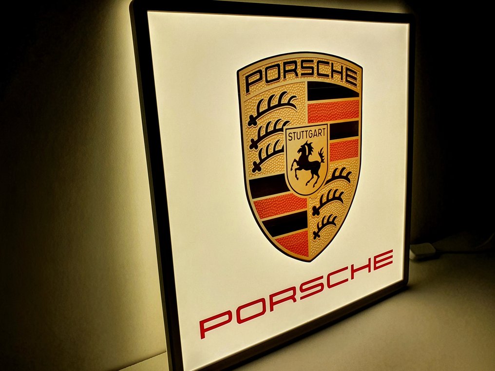 保时捷发光灯箱 - 灯箱 - 保时捷发光灯箱, 塑料 #4.3