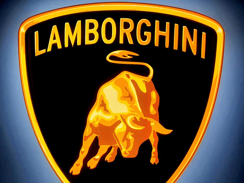 Lamborghini - 照明标志 - 塑料 #3.2