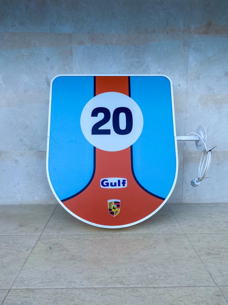 海湾保时捷发光标志 - PK Werks #4.3