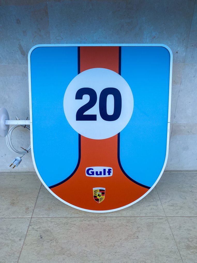 海湾保时捷发光标志 - PK Werks #2.1