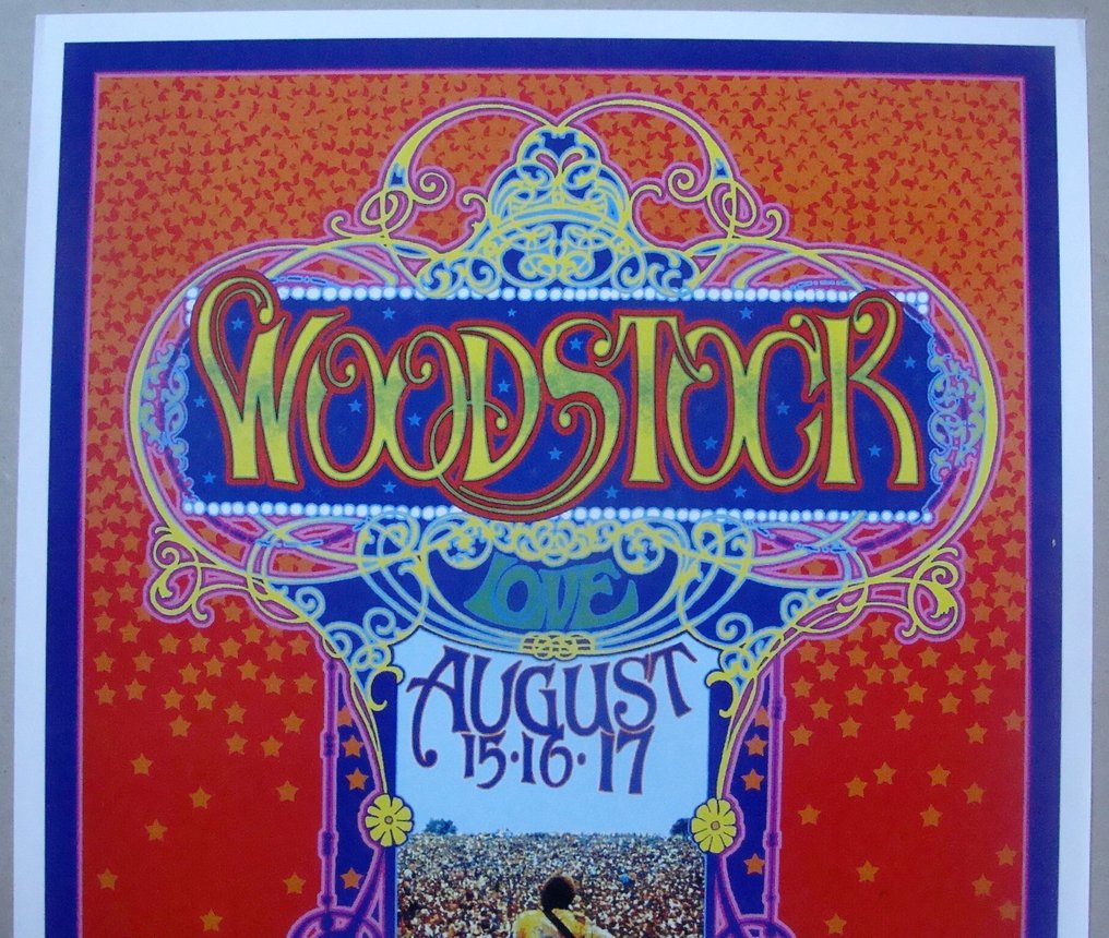 Woodstock & Related - Lithographie - 2013 - Signé à main #1.2