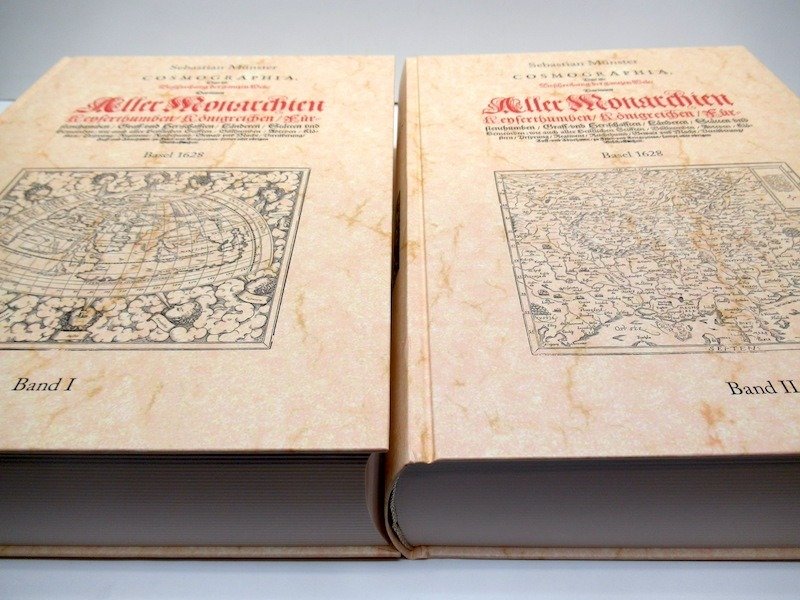 World - Verden i 1620; Sebastian Münster - Cosmographia, Die Beschreibung der ganzen Welt (2 volumes) - 2021 #1.0
