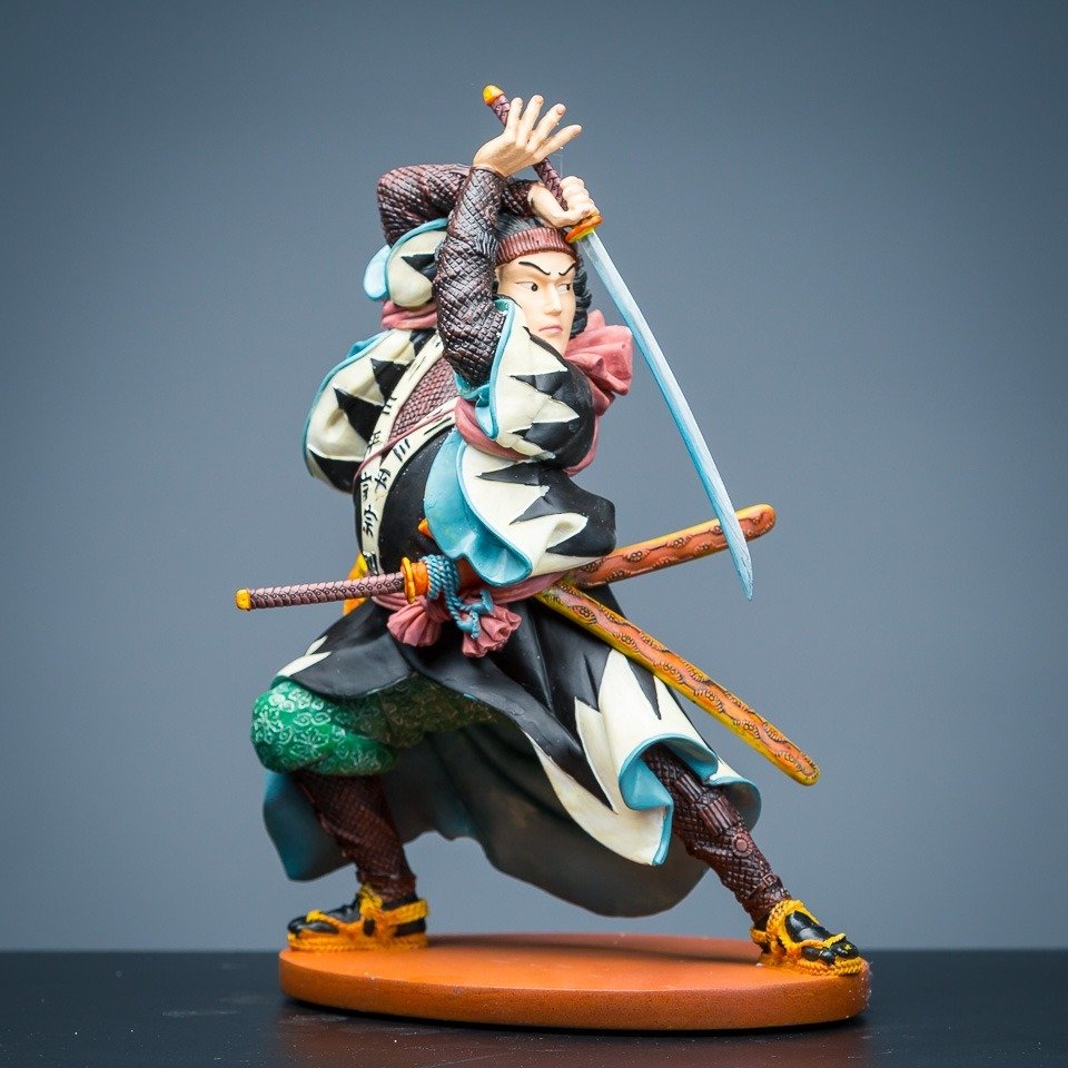 Figur - Samurai Utagawa Kuniyoshi (1797-1861) - polysone #1.0