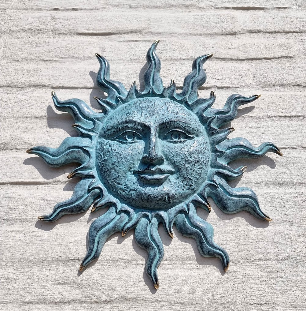 Figurin - Zon - Wandsculptuur - Brons #2.1