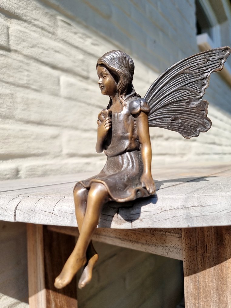 Figurka - fee - pixie - Brązowy #4.3