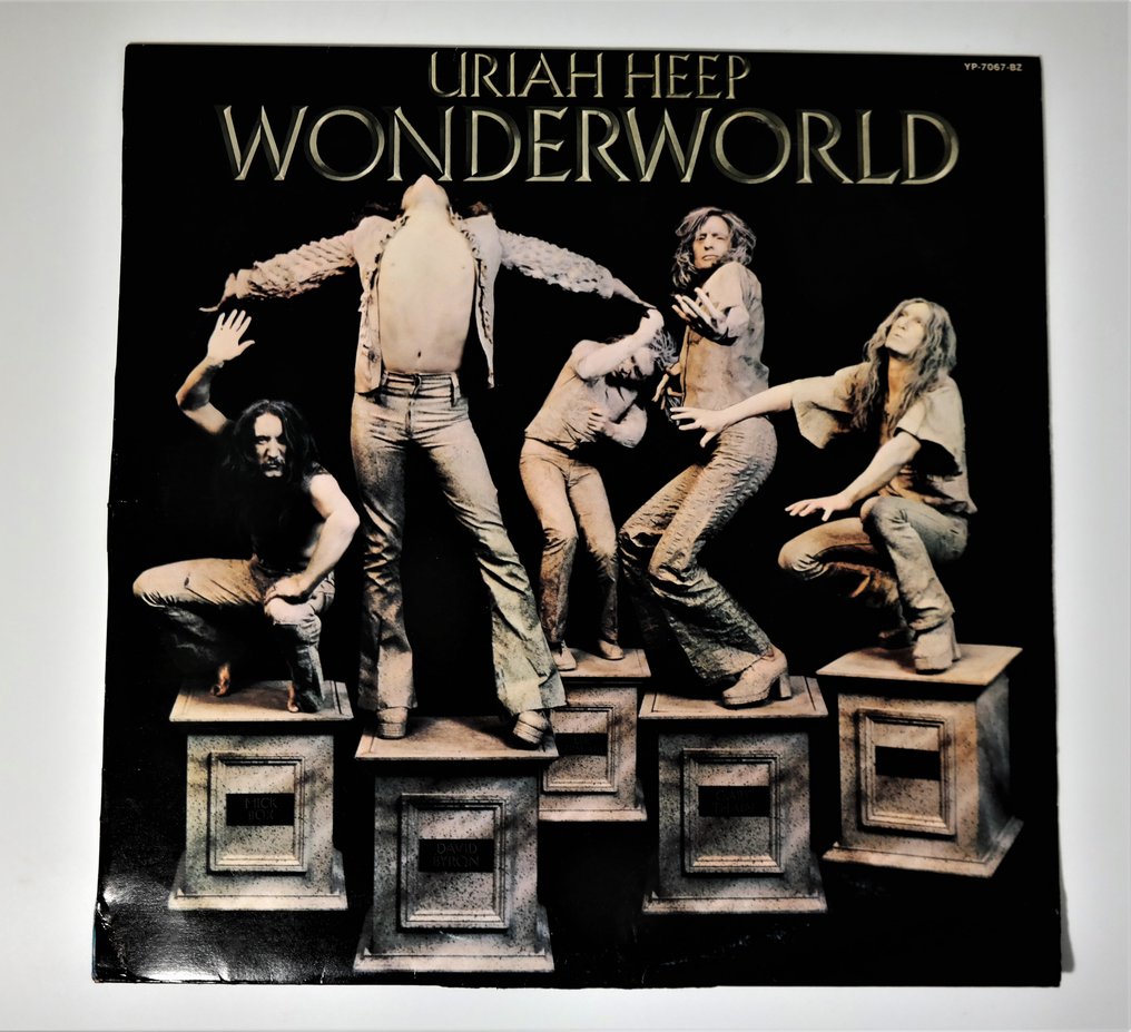 Uriah Heep - Wonderworld / In Media Collectors Condition And With Mega Rare OBI - LP - 1. Stereopressung - 1974 #1.2