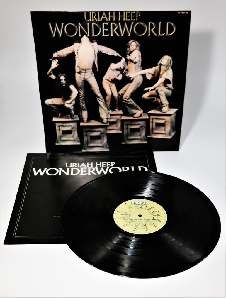 Uriah Heep - Wonderworld / In Media Collectors Condition And With Mega Rare OBI - LP - 1. Stereopressung - 1974 #2.1