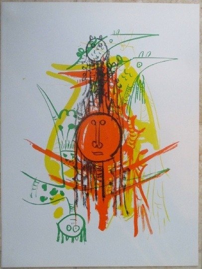 Wifredo Lam (1902-1982) - Composition #2.1