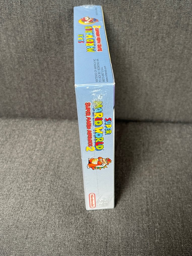 Nintendo - Gameboy Advance - GBA Super Mario World 2 - Super Mario Advance 2 - Jeu vidéo - Dans une boîte scellée d'origine des États-Unis #3.2