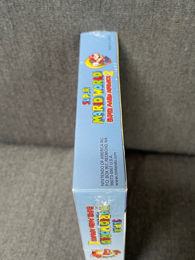 Nintendo - Gameboy Advance - GBA Super Mario World 2 - Super Mario Advance 2 - Jeu vidéo - Dans une boîte scellée d'origine des États-Unis #2.1