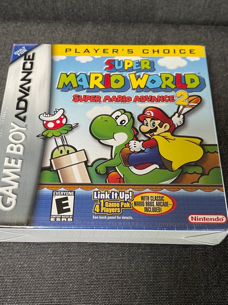 Nintendo - Gameboy Advance - GBA Super Mario World 2 - Super Mario Advance 2 - Jeu vidéo - Dans une boîte scellée d'origine des États-Unis #1.0