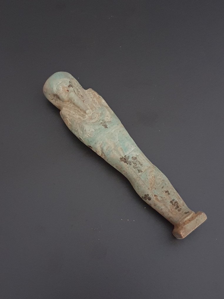 Αρχαία Αιγυπτιακή Faience Shabti - 10.5 cm #3.2
