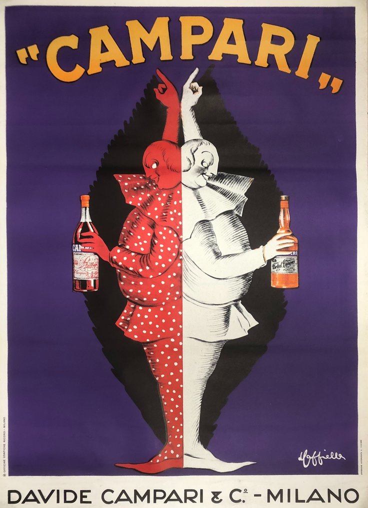 Leonetto Cappiello - CAMPARI - Davide Campari & C. - Milano - 1950s #1.0