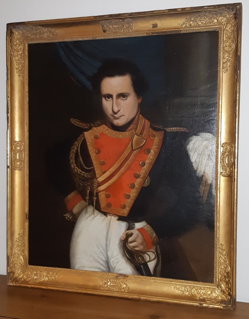 法国学校 (XIX) - Retrato #1.0