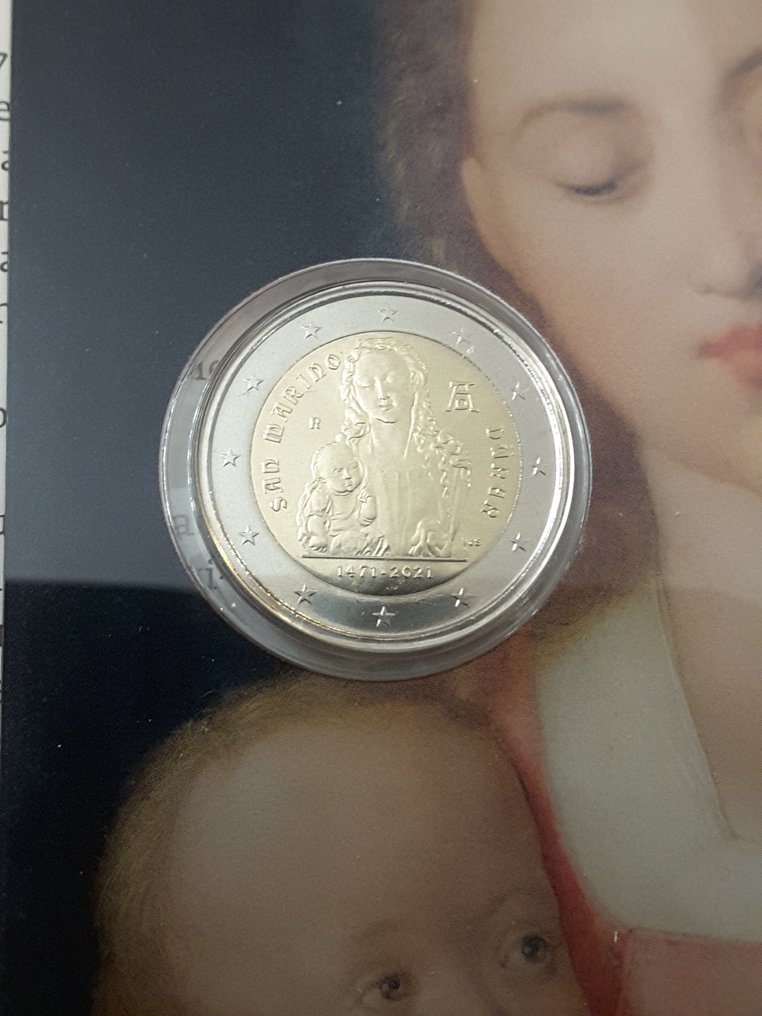 圣玛利诺. 2 Euro 2021 "Albrecht Durer"  (没有保留价) #3.2