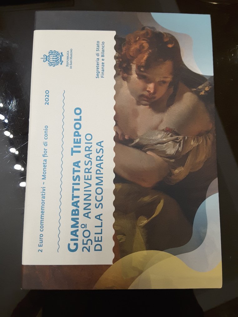 San Marino. 2 Euro 2020 "Tiepolo"  (Sin Precio de Reserva) #1.0