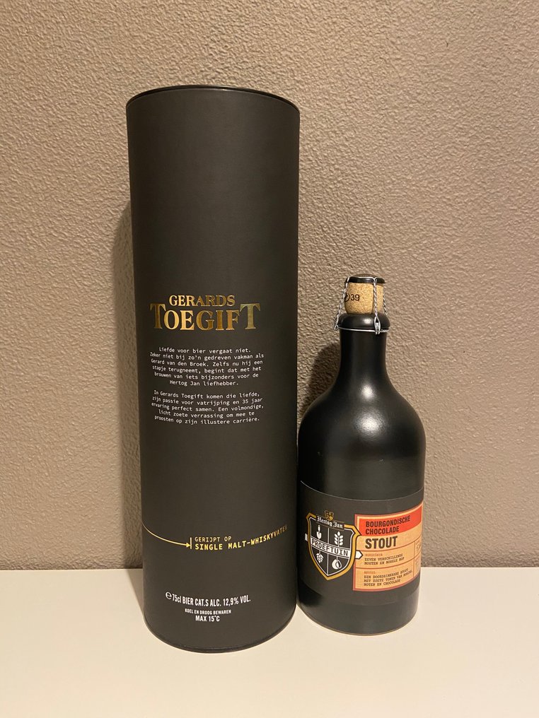 Hertog Jan - Gerards Toegift & Proeftuin Stout - 75cl & 50cl -  2 flaskor  #1.0