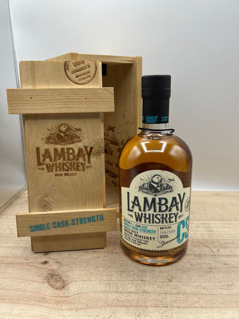 Lambay - Single Cask no. 6688 - Cask Strength - Cognac Finish  - 70cl #1.0