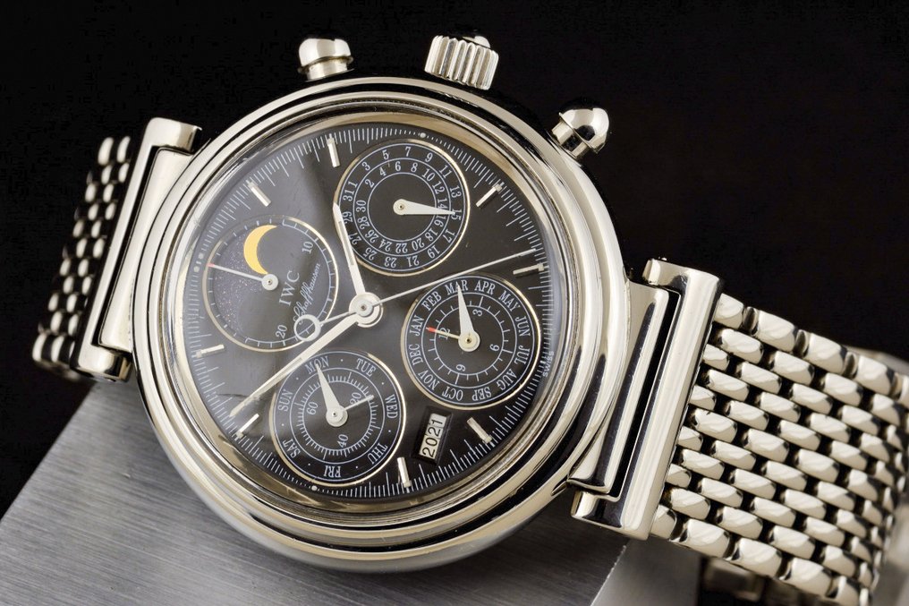 IWC Schaffhausen Da Vinci Perpetual Calender Moonphase IW3750 Män
