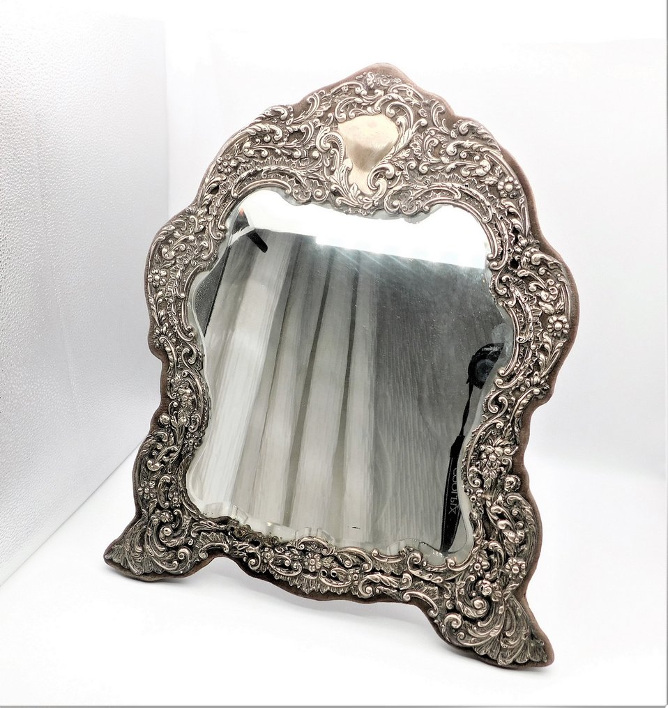Peilipöydän peili (1) - .925 hopea - Englanti - 1900-luvun alkupuoli #1.1