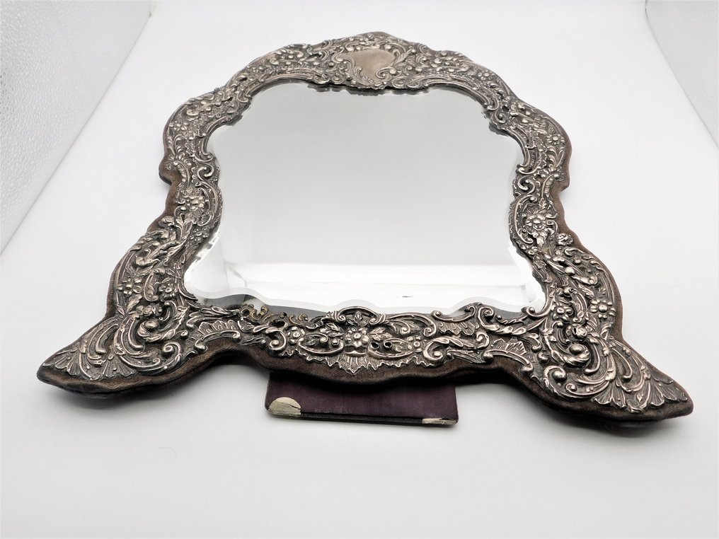 Espelho de penteadeira (1) - .925 prata - Inglaterra - Início do século XX #2.2