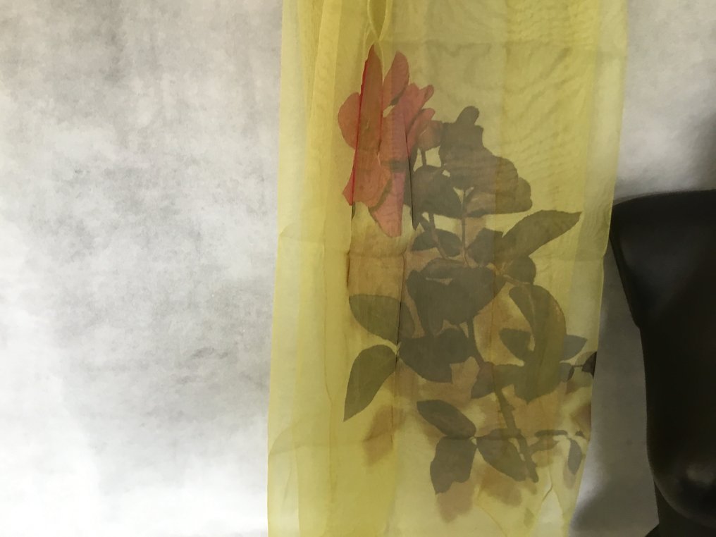 Dries Van Noten - MAJESTUEUSE //Filet de Voile Soie - Stole (Shawl) #3.2