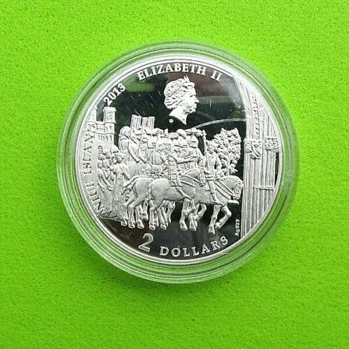 Niue. 2 Dollars 2013 - Holy Grail - 2 Oz with COA and BOX #2.1