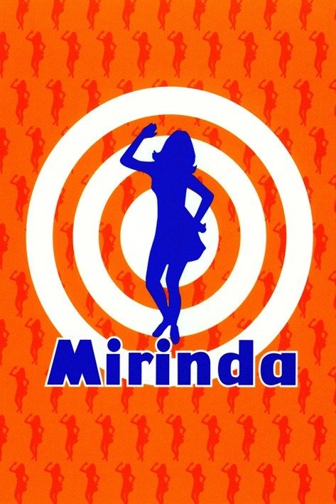 MIRINDA by PEPSI - Bebida de Naranja - Cartel Psicodelico - Modern licensed reprint #1.1