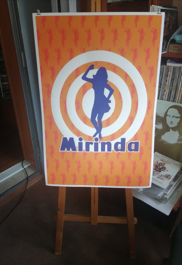 MIRINDA by PEPSI - Bebida de Naranja - Cartel Psicodelico - Modern licensed reprint #1.2