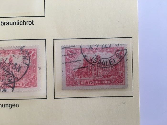 Γερμανική Αυτοκρατορία  - Μελέτη για τις αξίες της Δημοκρατίας της Βαϊμάρης Michel αρ. 113-115. #4.3