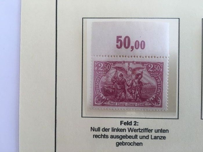 德意志帝国  - 关于魏玛共和国价值的宝贵研究，Michel 编号115-118 #3.2