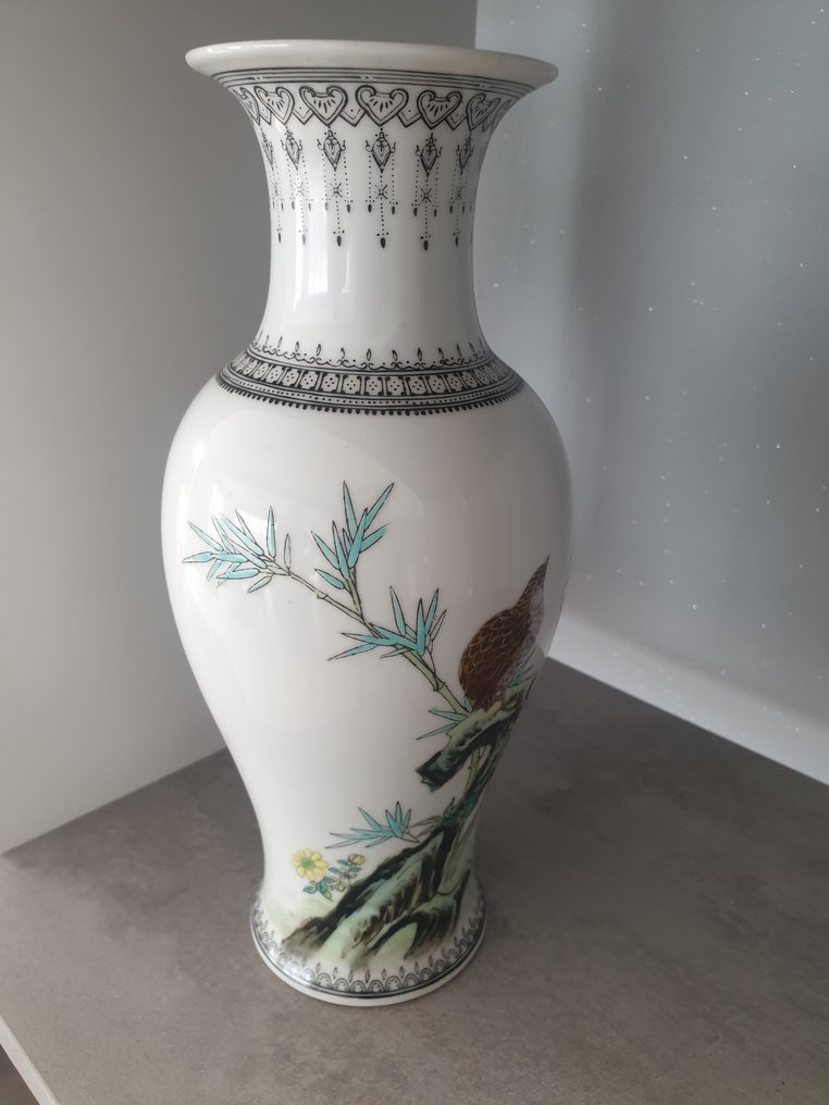 花瓶 - 瓷 - 中国  (没有保留价) #4.3