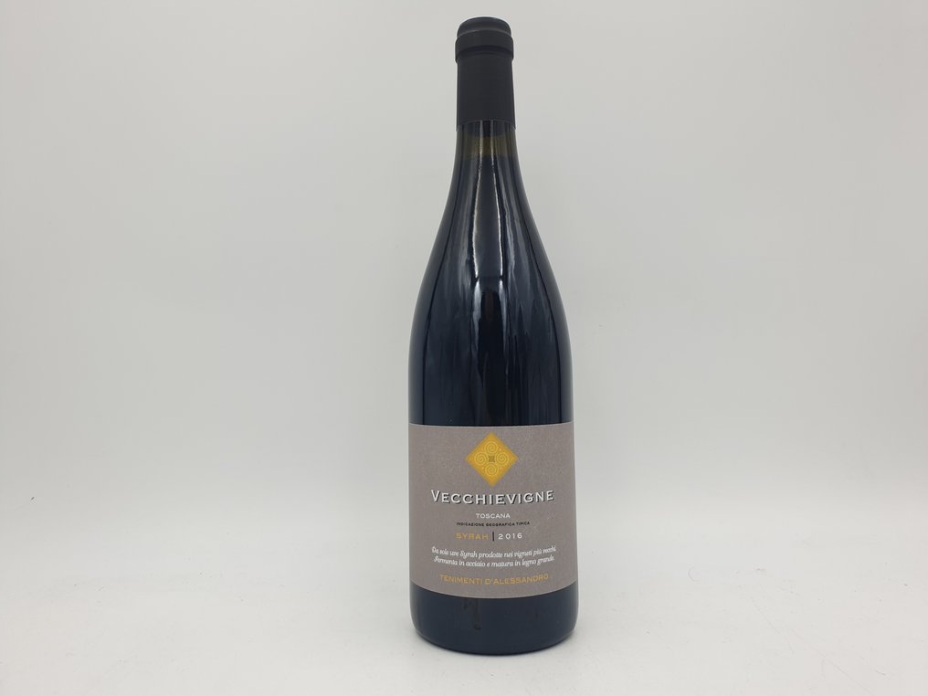 2016 Tenimenti D' Alessandro Vecchievigne Cortona Syrah - Tuscany - 12 Bottles (0.75L) #4.3