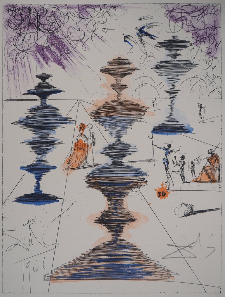 Salvador Dali (1904-1989) - Le Philosophe Scythe #2.1