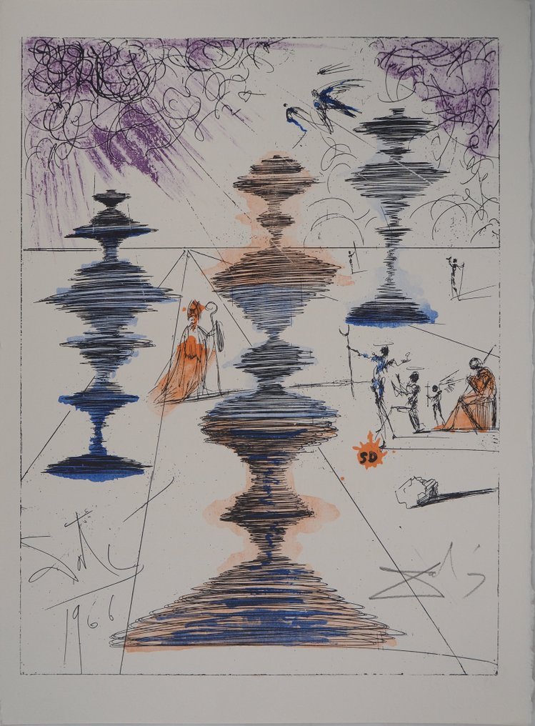 Salvador Dali (1904-1989) - Le Philosophe Scythe #1.0