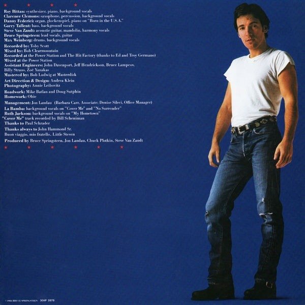 Bruce Springsteen - Born In The U.S.A. / The Legend In Master Sound Quality - LP - Första pressning - 1984 #2.2