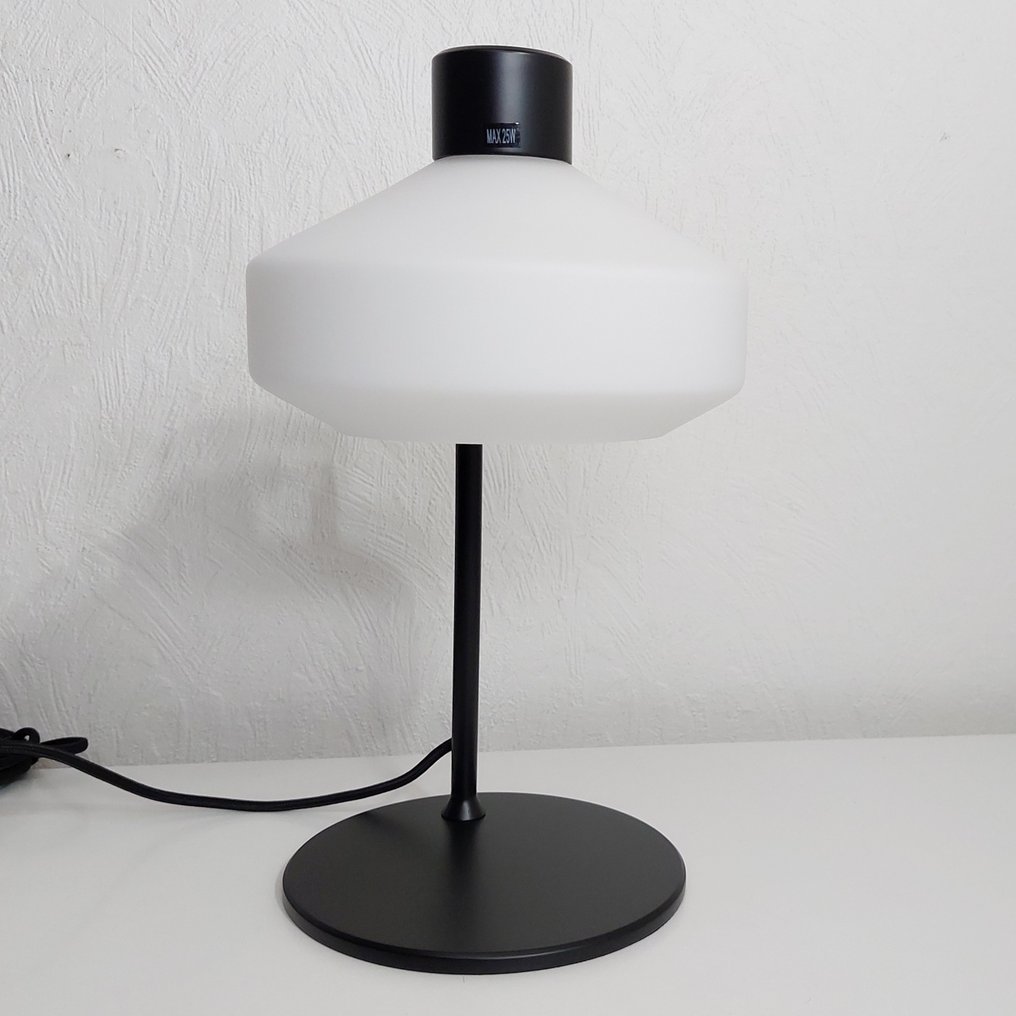 Frandsen - Toni Rie - Bordlampe - Borgmester - Glas, Stål - Ingen reservation - Gratis forsendelse #2.1