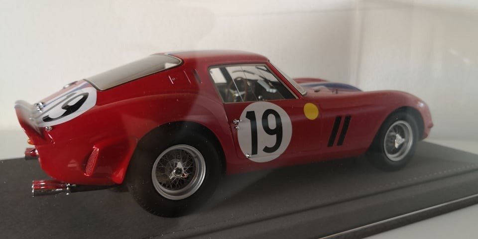 BBR 1:18 - Modell sportsbil - Ferrari 250 GTO s/n 3705GT 24h Le Mans '62 Noblet-Guichet - BBR1854/V #4.3