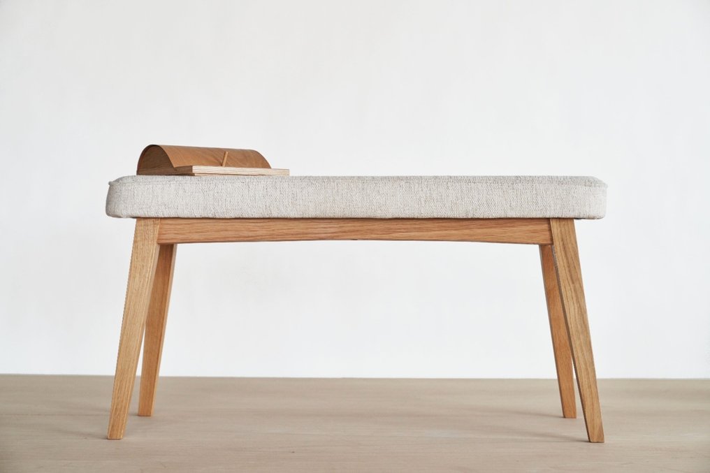 Jean Baptiste van den Heede - Bench - Wool, Oak #1.0